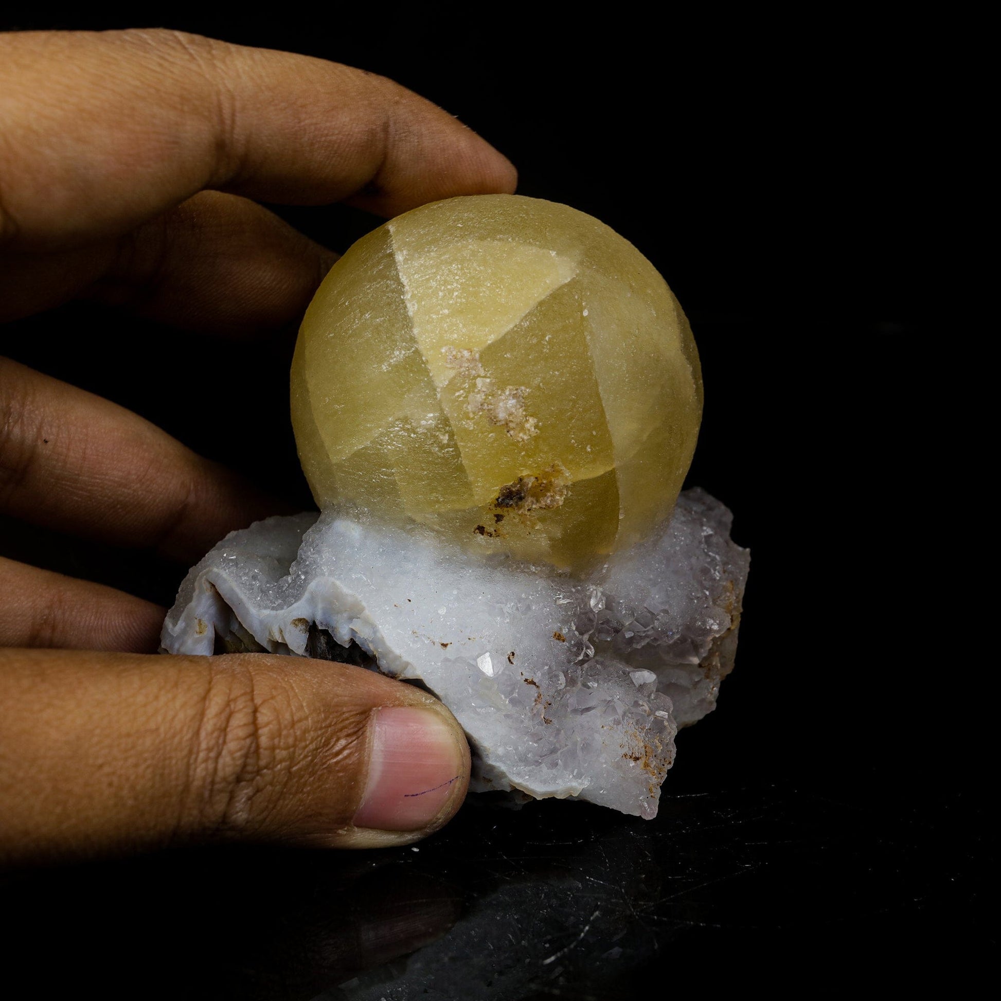 Botryoidal Fluorite on MM Quartz Rare Natural Mineral Specimen # B 7117 Fluorite Superb Minerals 