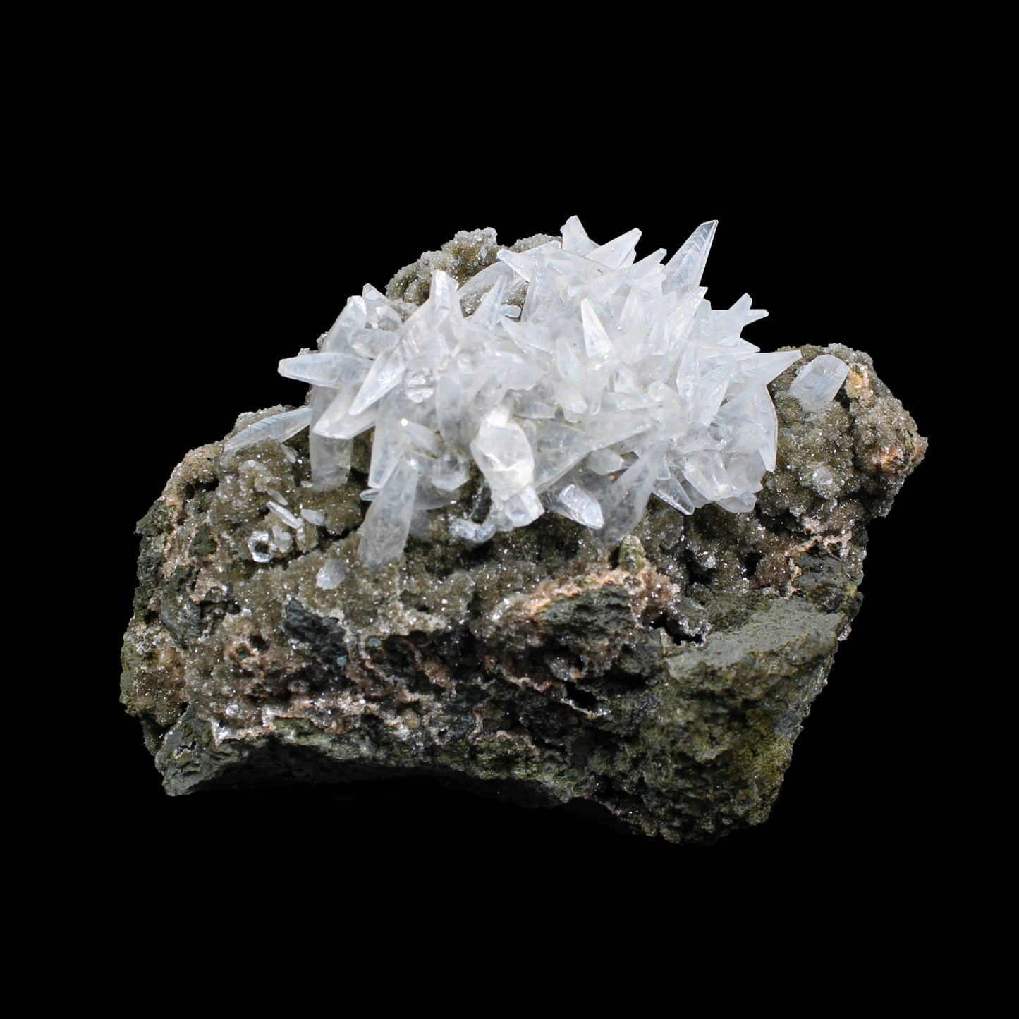 Calcite with Heulandite Natural Mineral Specimen # B 7128 Calcite Superb Minerals 