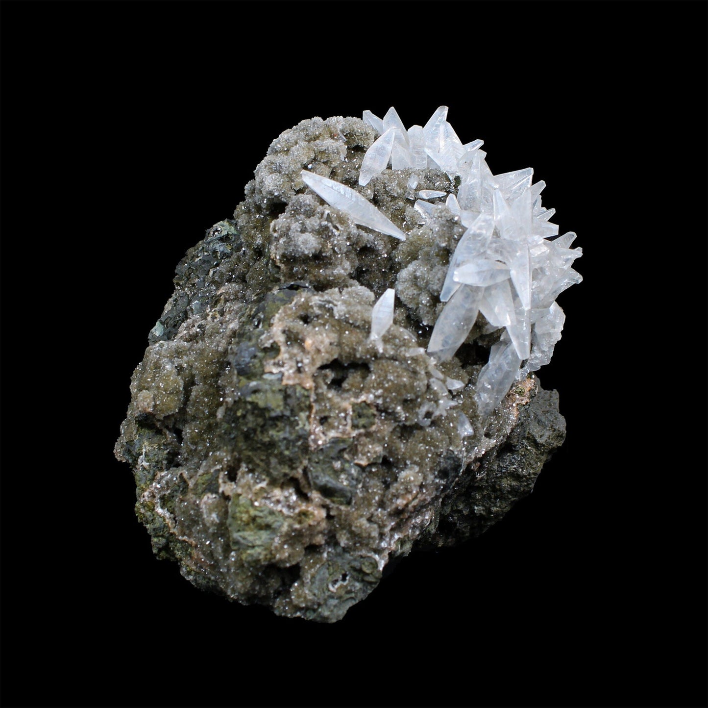 Calcite with Heulandite Natural Mineral Specimen # B 7128 Calcite Superb Minerals 