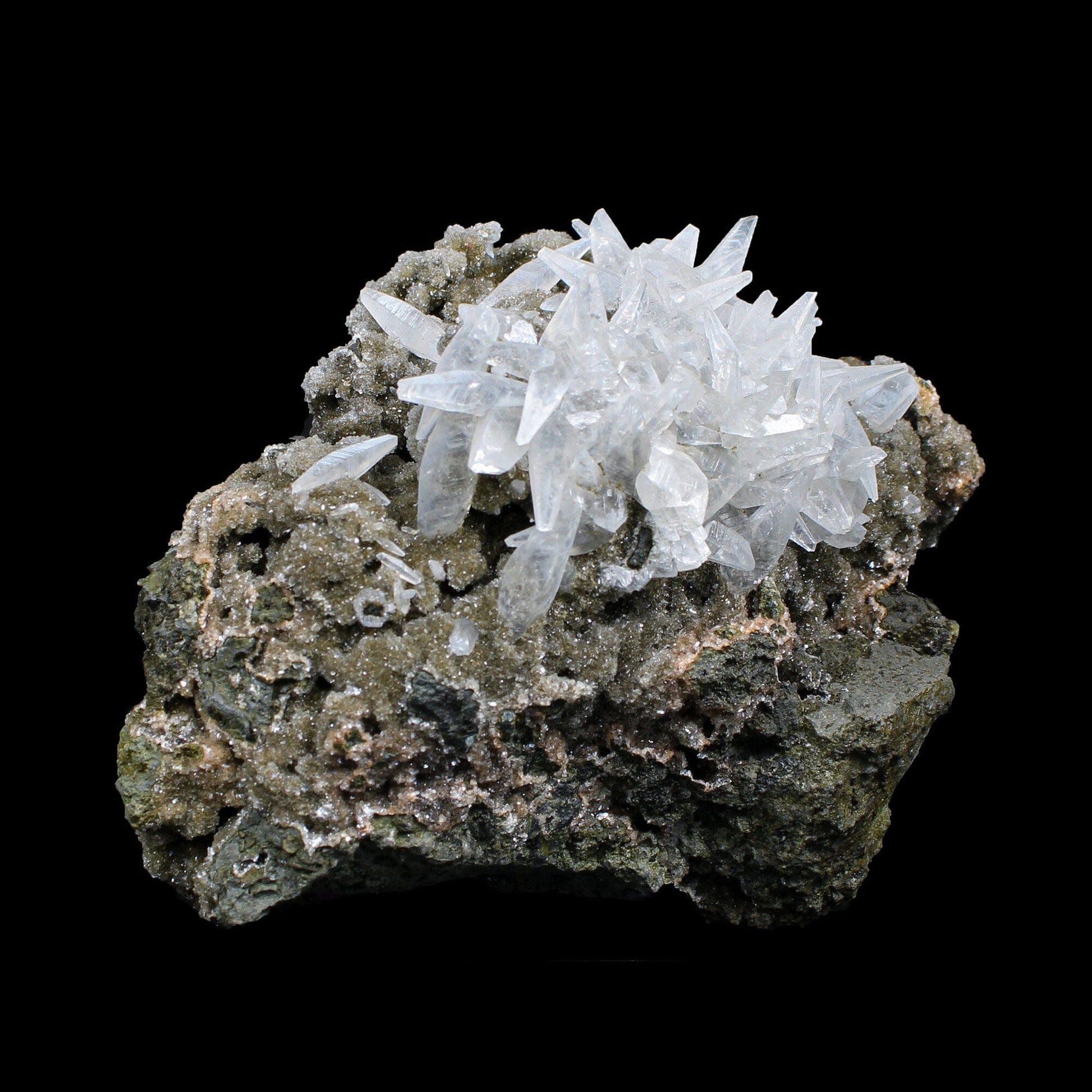 Calcite with Heulandite Natural Mineral Specimen # B 7128 Calcite Superb Minerals 