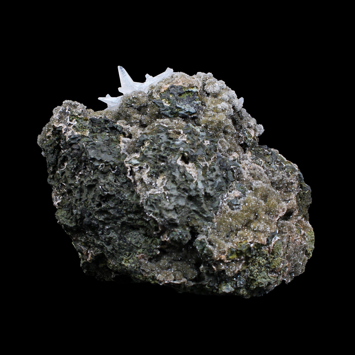 Calcite with Heulandite Natural Mineral Specimen # B 7128 Calcite Superb Minerals 