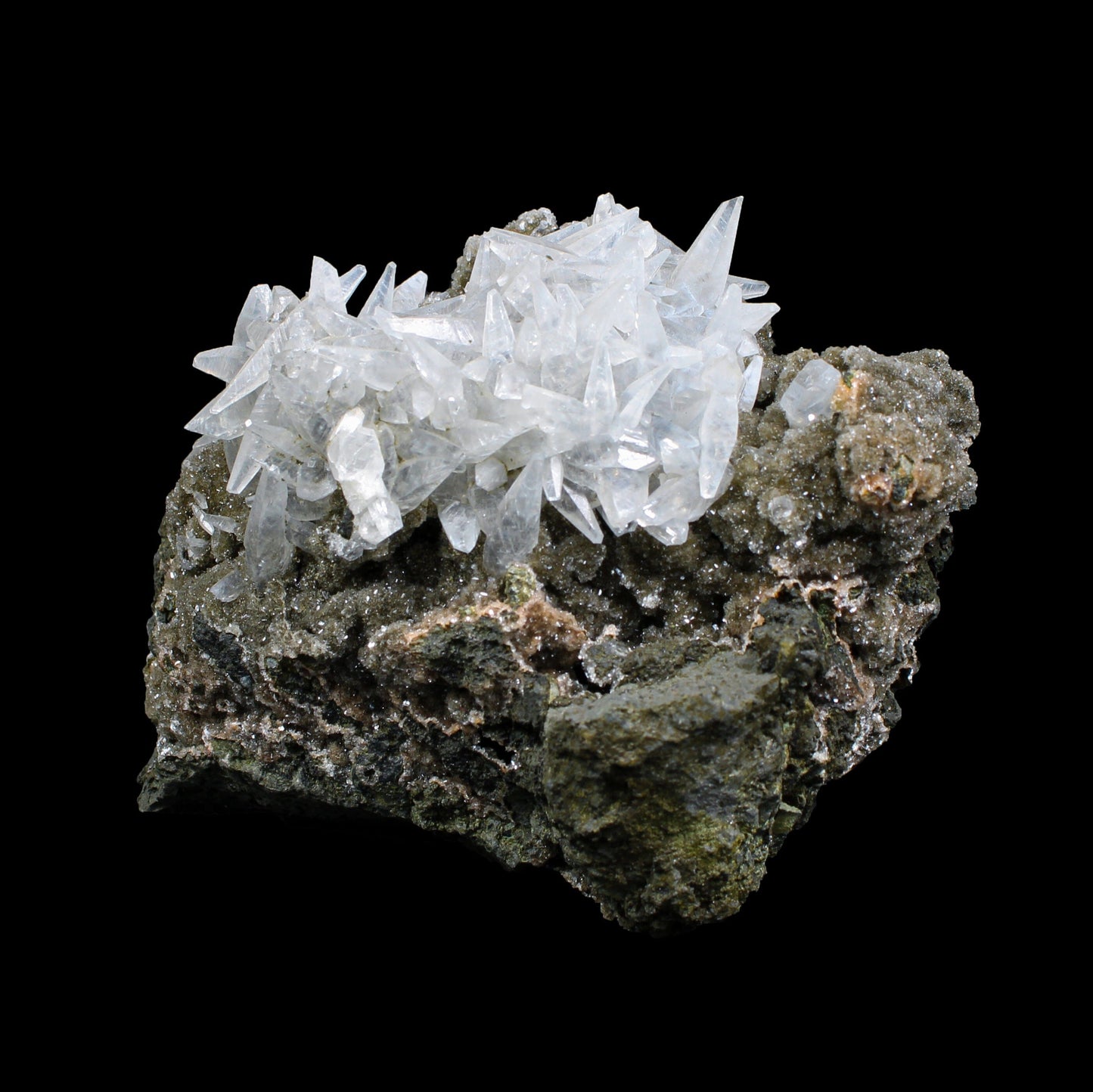 Calcite with Heulandite Natural Mineral Specimen # B 7128 Calcite Superb Minerals 
