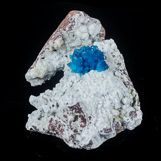 Cavansite on Heulandite (Rare Find) Natural Mineral Specimen # B 7040 Cavansite Superb Minerals 