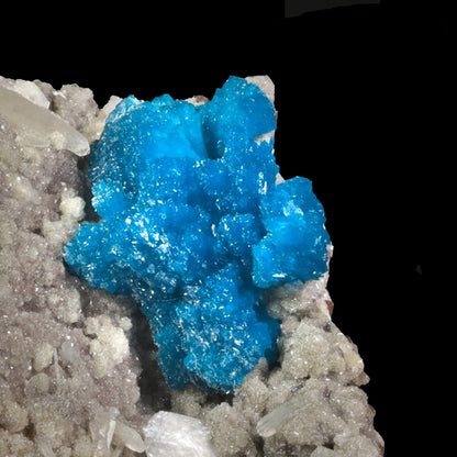 Cavansite on Heulandite (Rare Find) Natural Mineral Specimen # B 7070 Cavansite Superb Minerals 