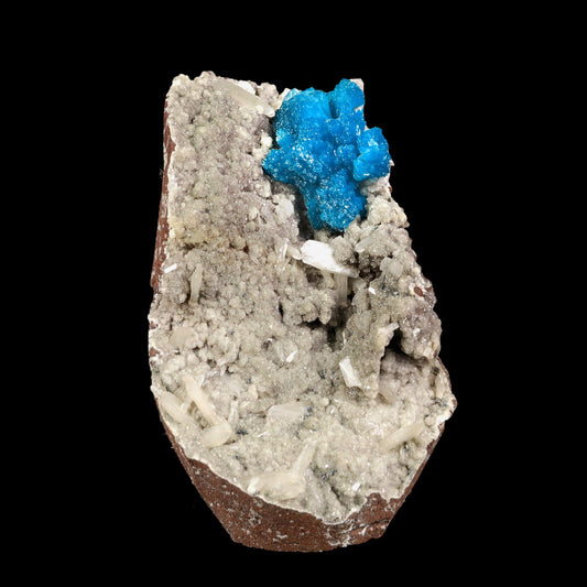 Cavansite on Heulandite (Rare Find) Natural Mineral Specimen # B 7070 Cavansite Superb Minerals 