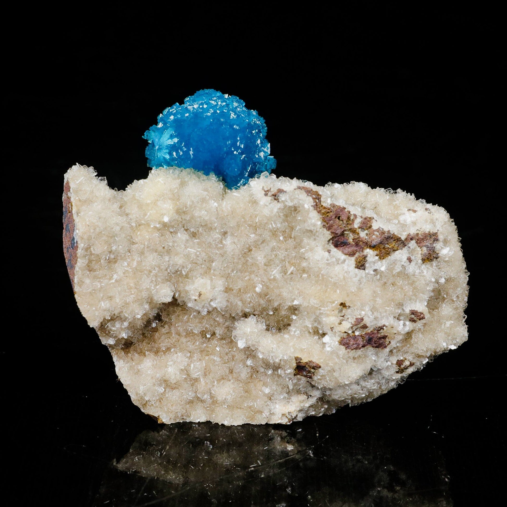 Cavansite on Heulandite (Rare Find) Natural Mineral Specimen # B 7095 Cavansite Superb Minerals 