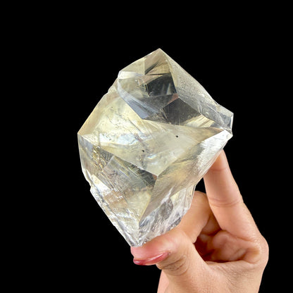 Clear Calcite Natural Mineral Specimen from Jalgaon, Maharashtra DKT115 Calcite Superb Minerals 