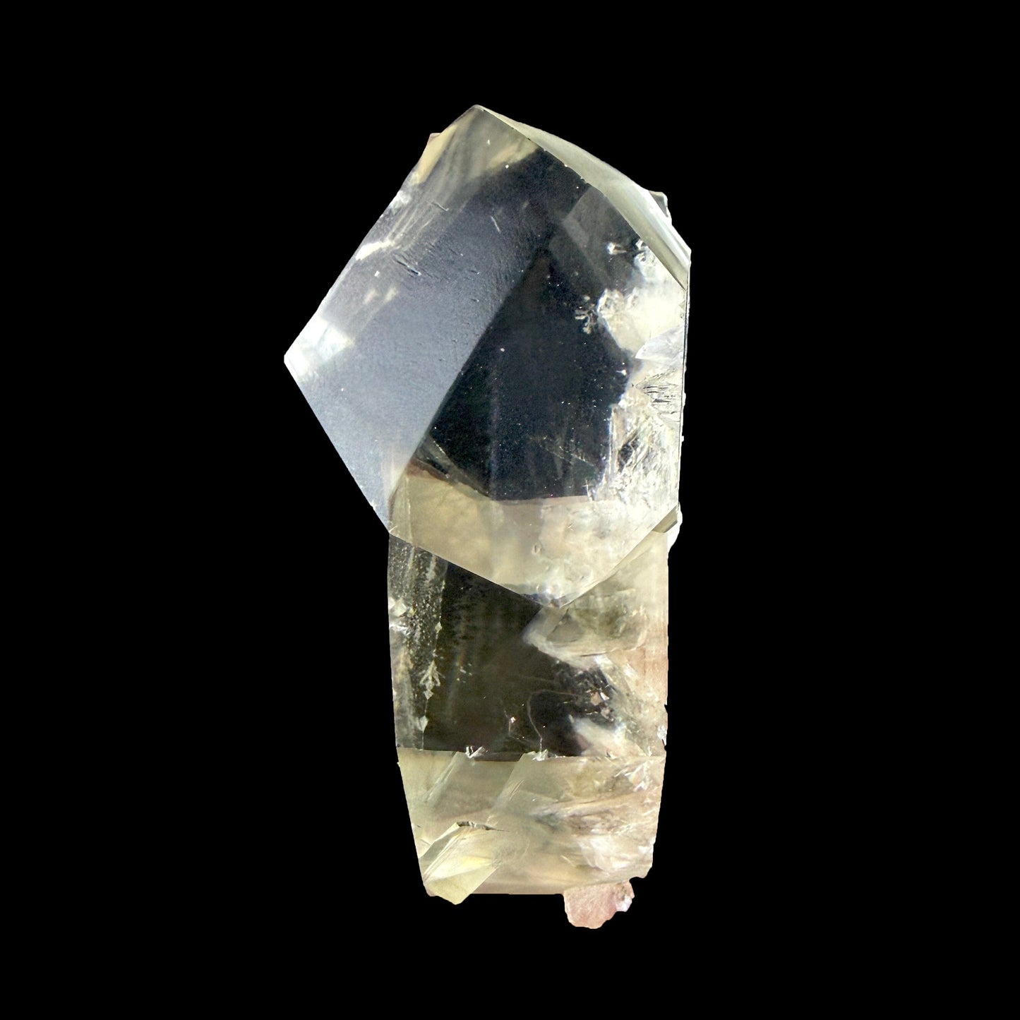 Clear Calcite Natural Mineral Specimen from Jalgaon, Maharashtra DKT87 Calcite Superb Minerals 
