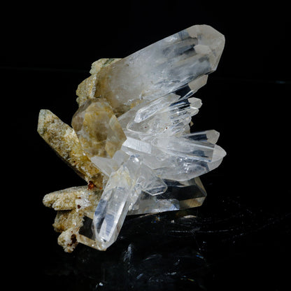 Clear Quartz Cluster – High-Vibration Crystal Points Mineral Specimen