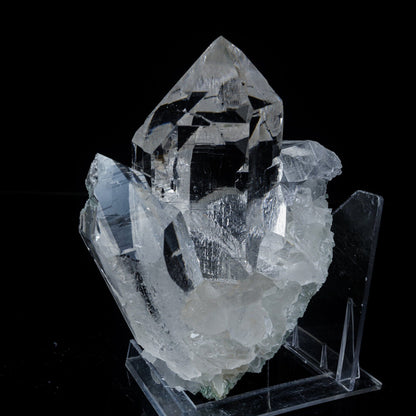 Clear Quartz Cluster – High-Vibration Crystal Points Mineral Specimen # B 7118 QUARTZ Superb Minerals 