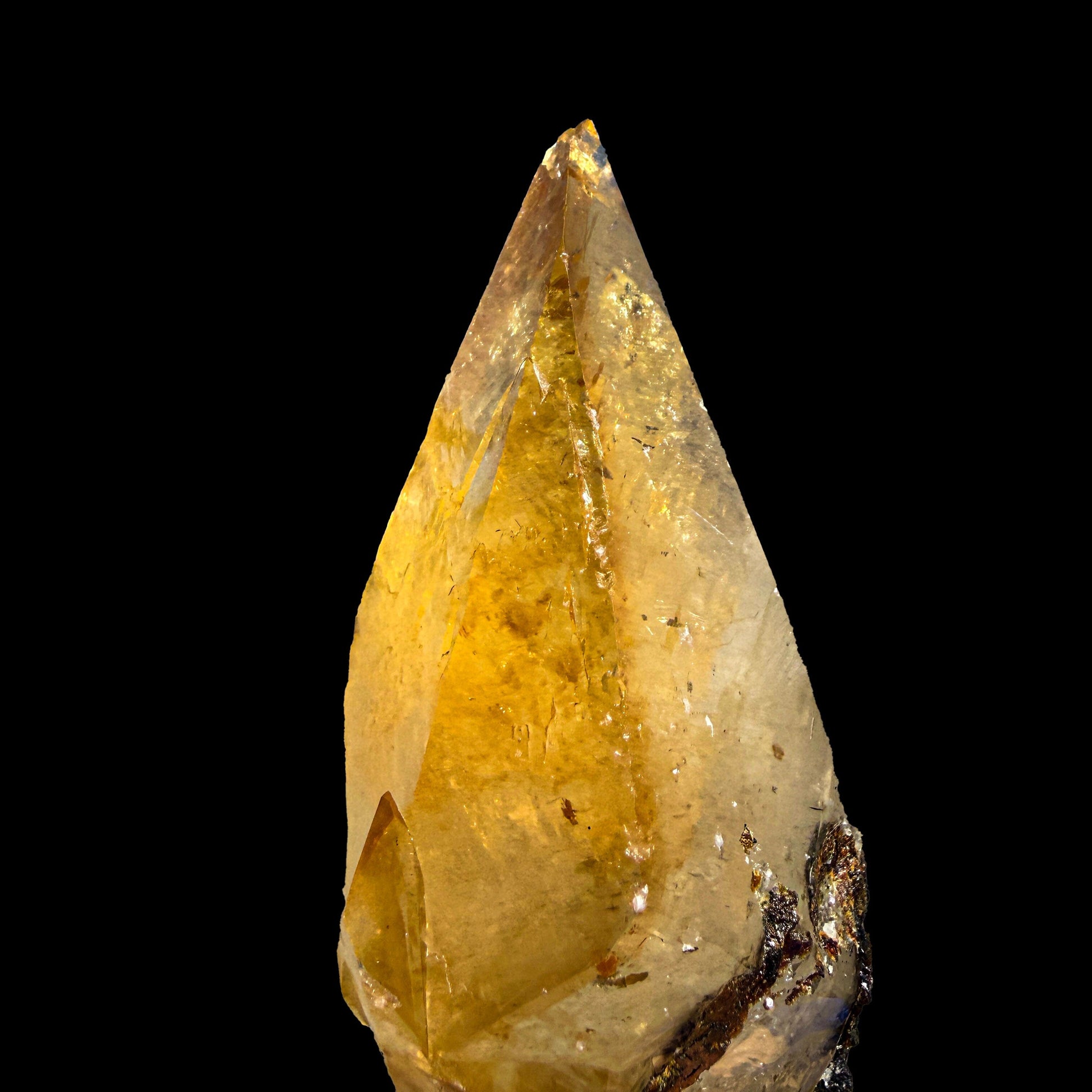 Collector Grade Calcite Elwood Mine USA | Natural Golden Calcite Specimen | Investment Mineral Display Piece | # DKT24