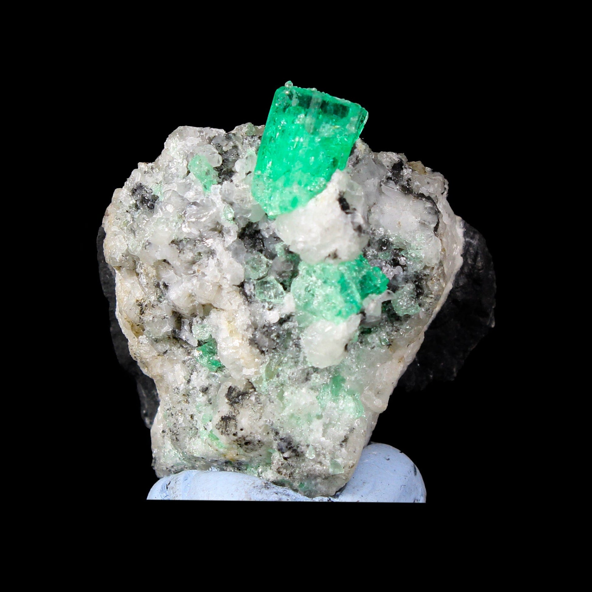 Emerald on Matrix – Premium Colombian Natural Specimen # B 7165 Emerald Superb Minerals 