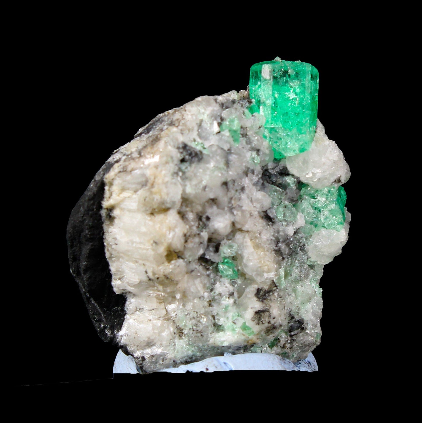 Emerald on Matrix – Premium Colombian Natural Specimen # B 7165 Emerald Superb Minerals 