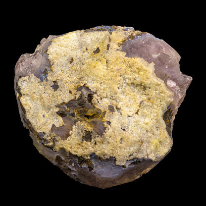 Fluorite On Amethyst  Natural mineral Specimen # B 6882