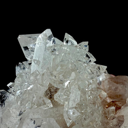 Gemmy Apophyllite and Chalcedony | High Quality Mineral | Indian Mineral | Superb Minerals | Fine Minerals | Collectors Piece Apophyllite Superb Minerals 