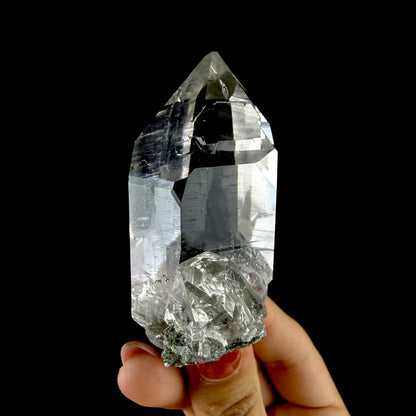 Gemmy Himalayan Clear Quartz Crystal with Sharp Facets - Fine Cabinet Specimen from Himachal Pradesh, India # DKT191 Quartz Superb Minerals 