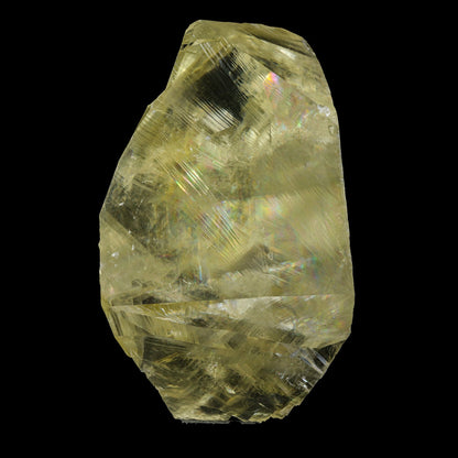 Gemmy Yellow Calcite Crystal on Indian Zeolite Matrix – Rare Jalgaon, India Natural Mineral Specimen # B 7104 Calcite Superb Minerals 
