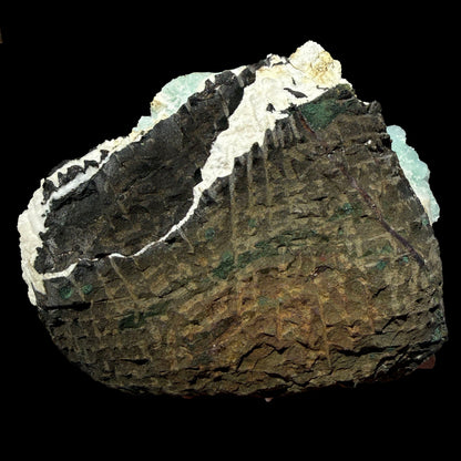 Green Apophyllite Flower Rosette on Chalcedony Matrix – Indian Zeolite Mineral Specimen from Pune# DKT110 Apophyllite Superb Minerals 