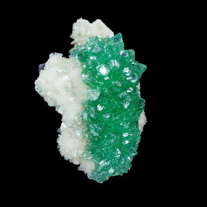 Green Apophyllite sharp terminated Natural Mineral Specimen