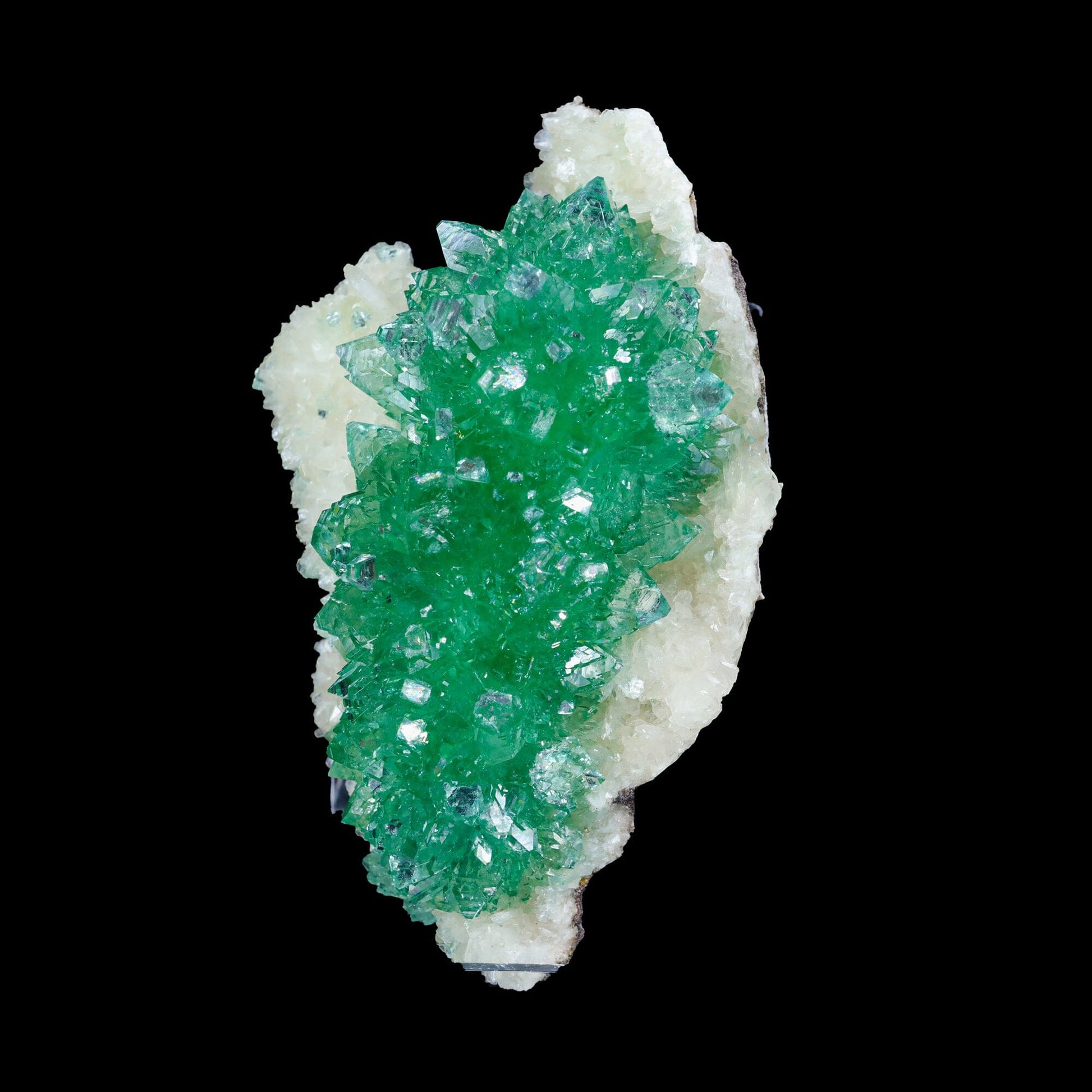 Green Apophyllite sharp terminated Natural Mineral Specimen