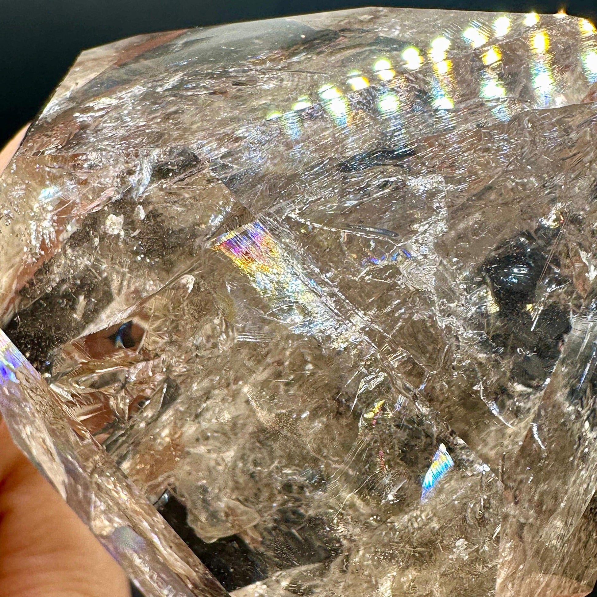 Herkimer diamond Natural Mineral Specimen # JPL4
