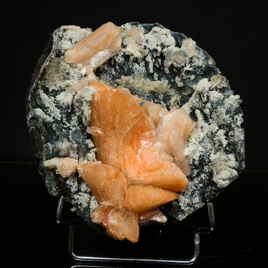Heulandite with Chalcedony Natural Mineral Specimen # B 6755 Heulandite Superb Minerals 