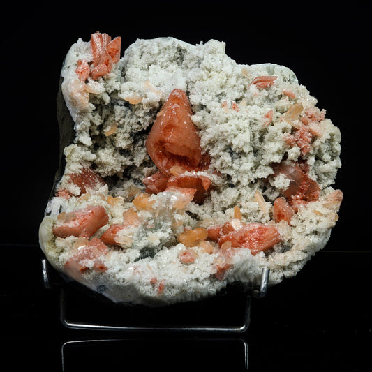 Heulandite with Chalcedony Natural Mineral Specimen #TC24-29 Heulandite Superb Minerals 