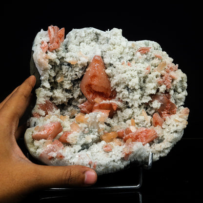 Heulandite with Chalcedony Natural Mineral Specimen #TC24-29 Heulandite Superb Minerals 