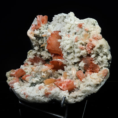 Heulandite with Chalcedony Natural Mineral Specimen #TC24-29 Heulandite Superb Minerals 