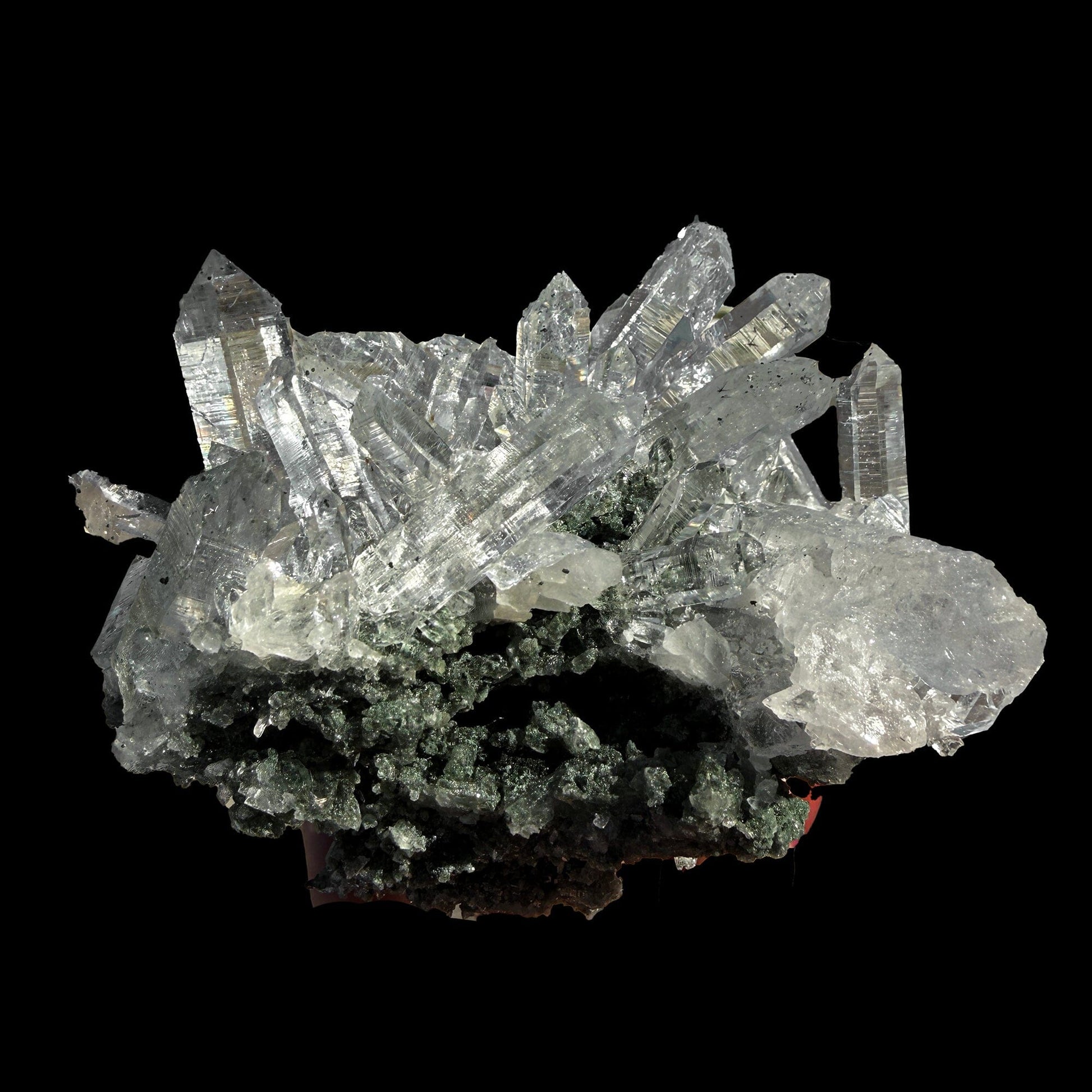 Himalayan Clear Quartz Cluster Natural Raw Crystal Specimen from India Collector Mineral # DKT21 QUARTZ Superb Minerals 