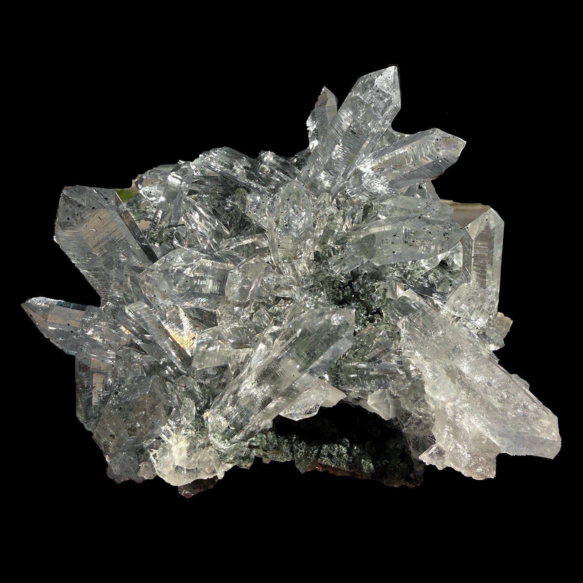 Himalayan Clear Quartz Cluster Natural Raw Crystal Specimen from India Collector Mineral # DKT21 QUARTZ Superb Minerals 