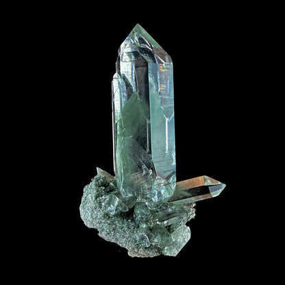 Himalayan Green Phantom Quartz Crystal – Natural Indian Phantom Quartz Point | Collector Grade Raw Mineral Specimen # DKT33 QUARTZ Superb Minerals 