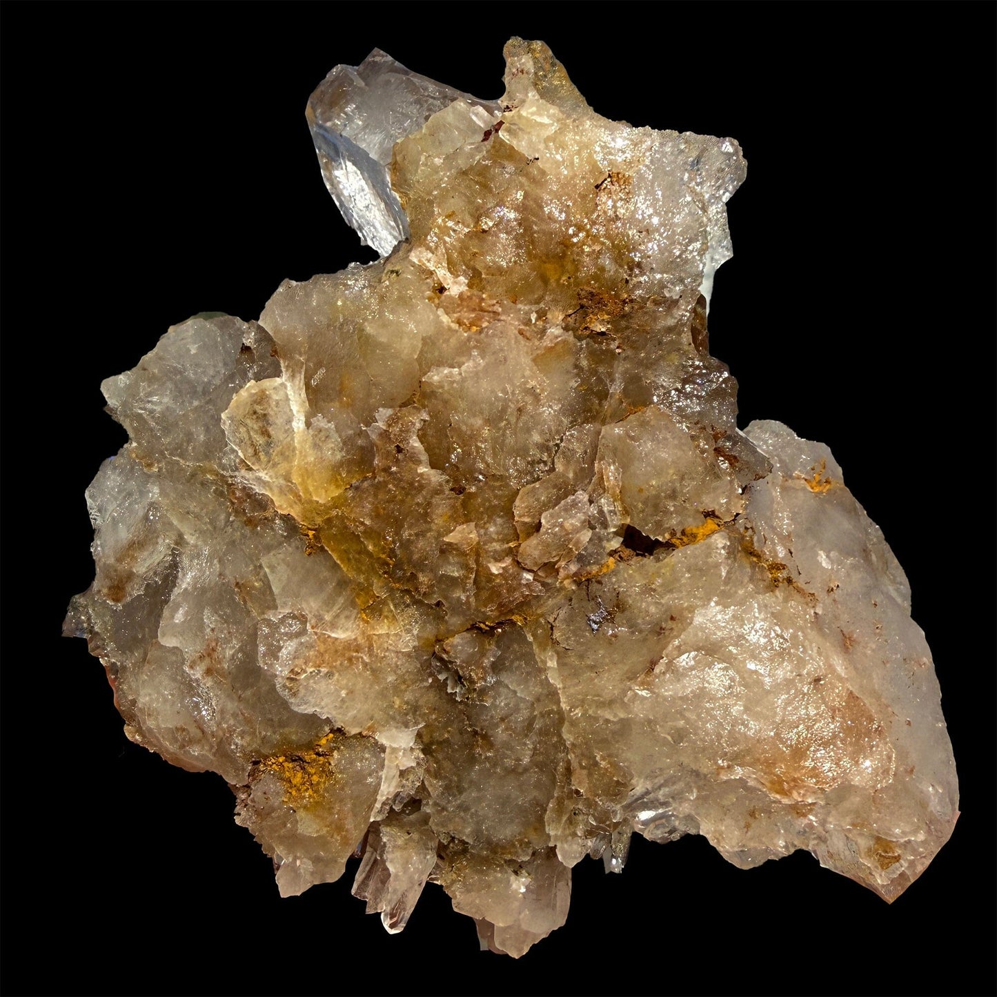 Himalayan Quartz Crystal Cluster – Natural Indian Raw Quartz Specimen | Golden Healer Style Collector Mineral Display Piece# DKT32 QUARTZ Superb Minerals 