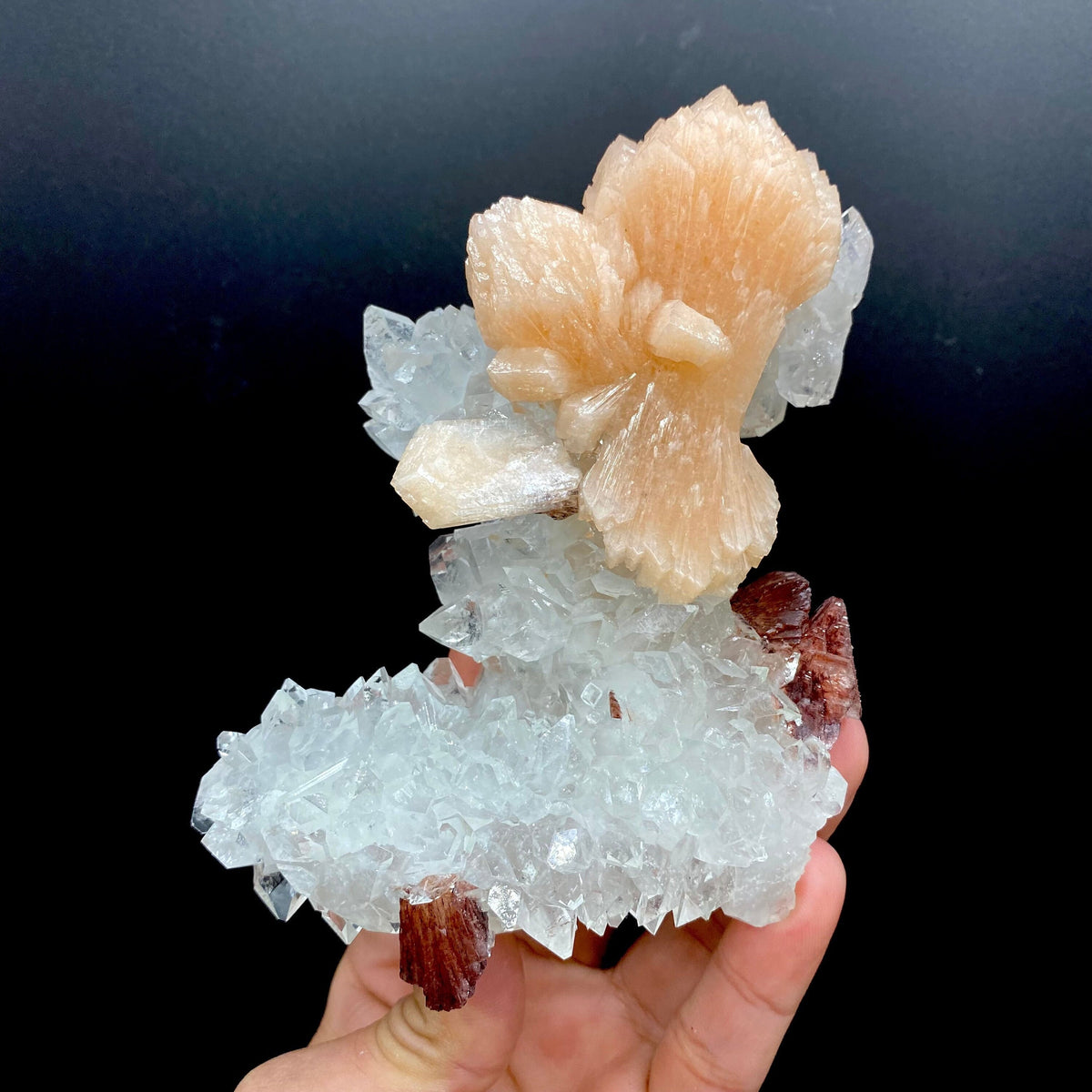 Stilbite & Apophyllite , Heulandite DK168