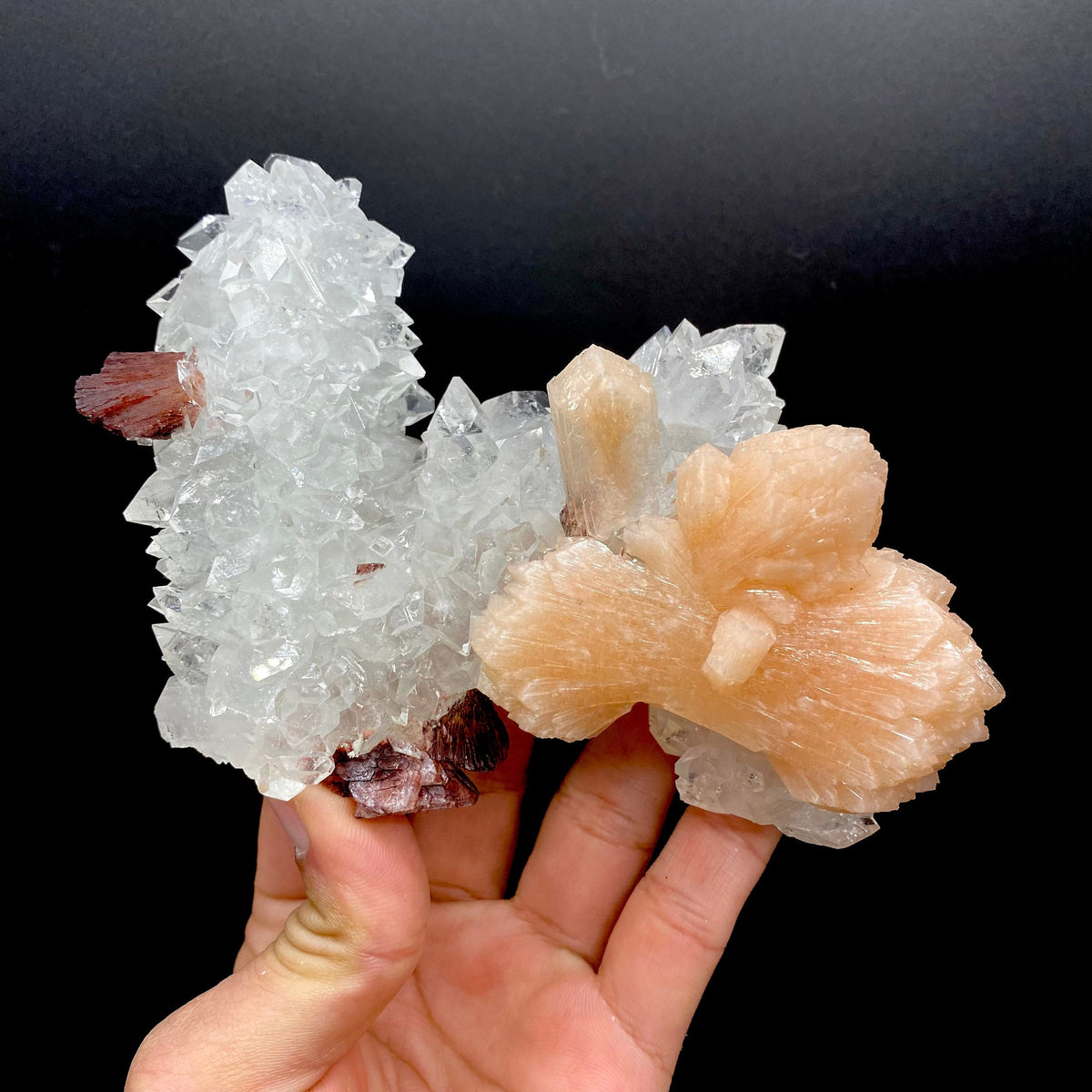 Stilbite & Apophyllite , Heulandite DK168