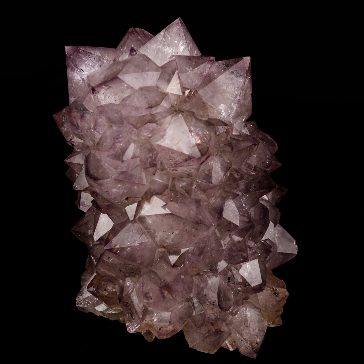 Amethyst Sprakling Crystals Natural Mineral Specimen # B 5722