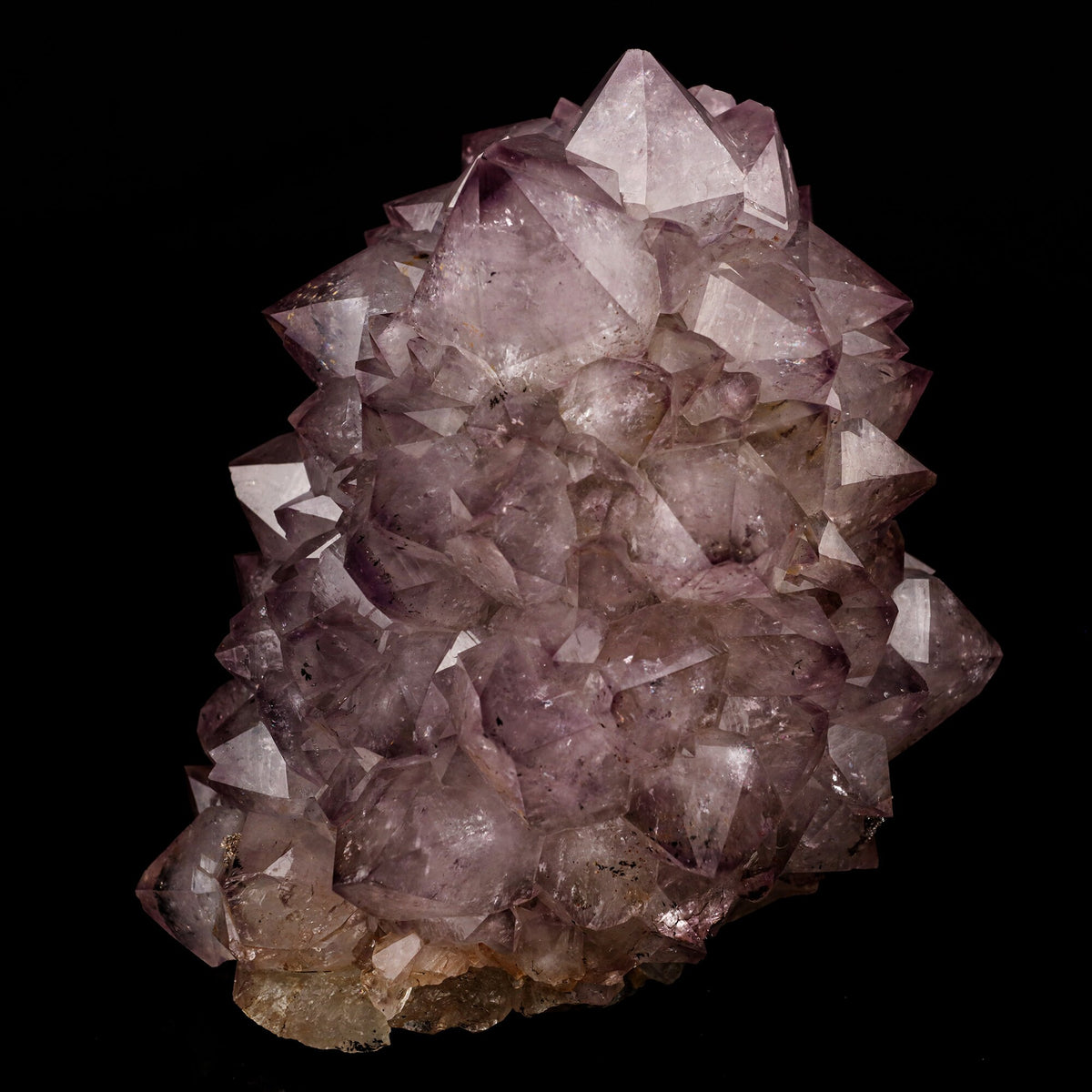 Amethyst Sprakling Crystals Natural Mineral Specimen # B 5722