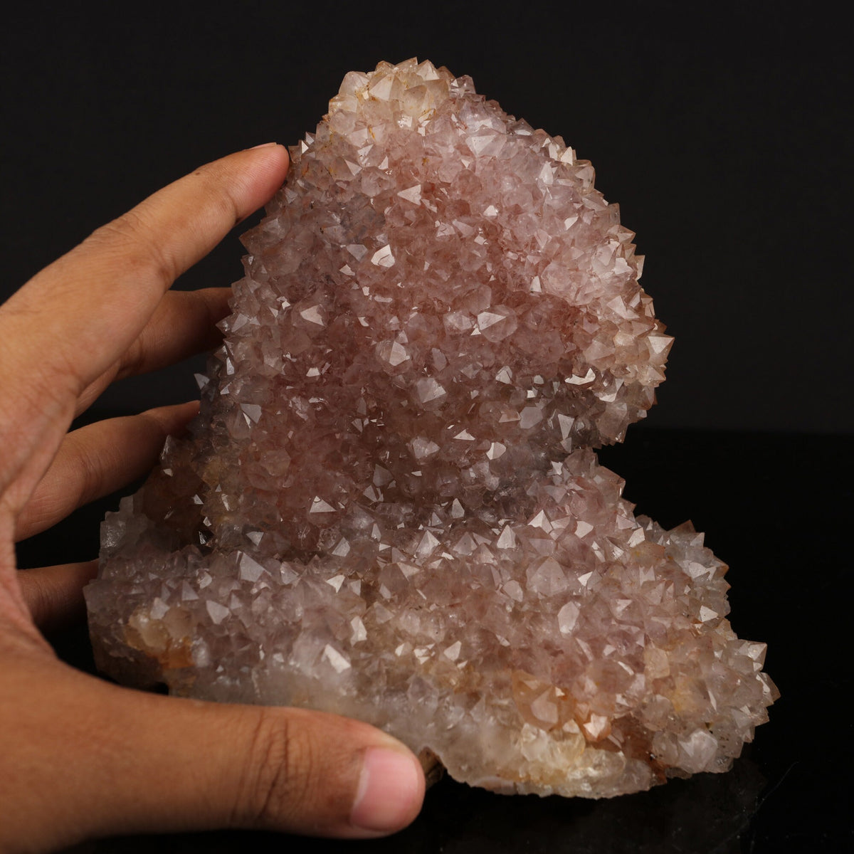 Amethyst Sprakling Crystals Natural Mineral Specimen # B 5740