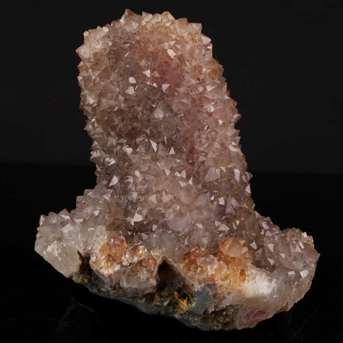 Amethyst Sprakling Crystals Natural Mineral Specimen # B 5740
