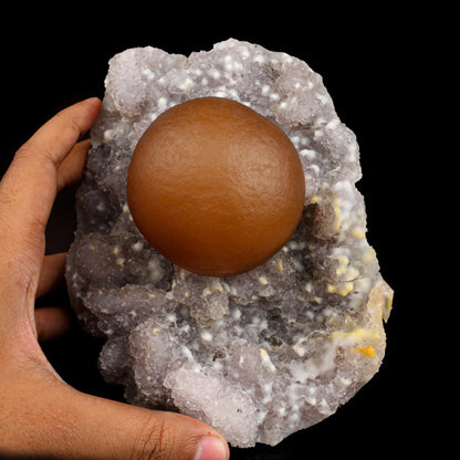 Huge Botryoidal Fluorite on MM Quartz Very Rare Natural Mineral Specimen # B-TUC 6668