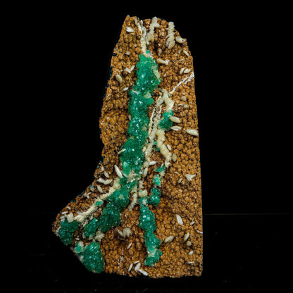Rare Green Apophyllite with Chalcedony Natural Mineral Specimen #TC24-17