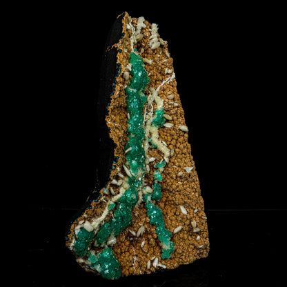 Rare Green Apophyllite with Chalcedony Natural Mineral Specimen #TC24-17