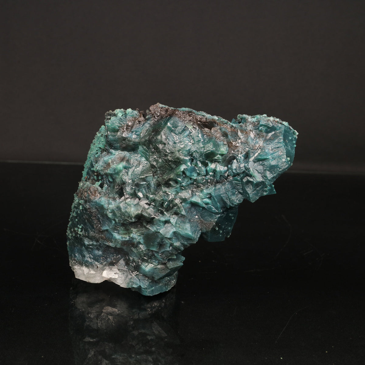 Marshy Apophyllite with Chalcedony Natural Mineral Specimen # B 6818