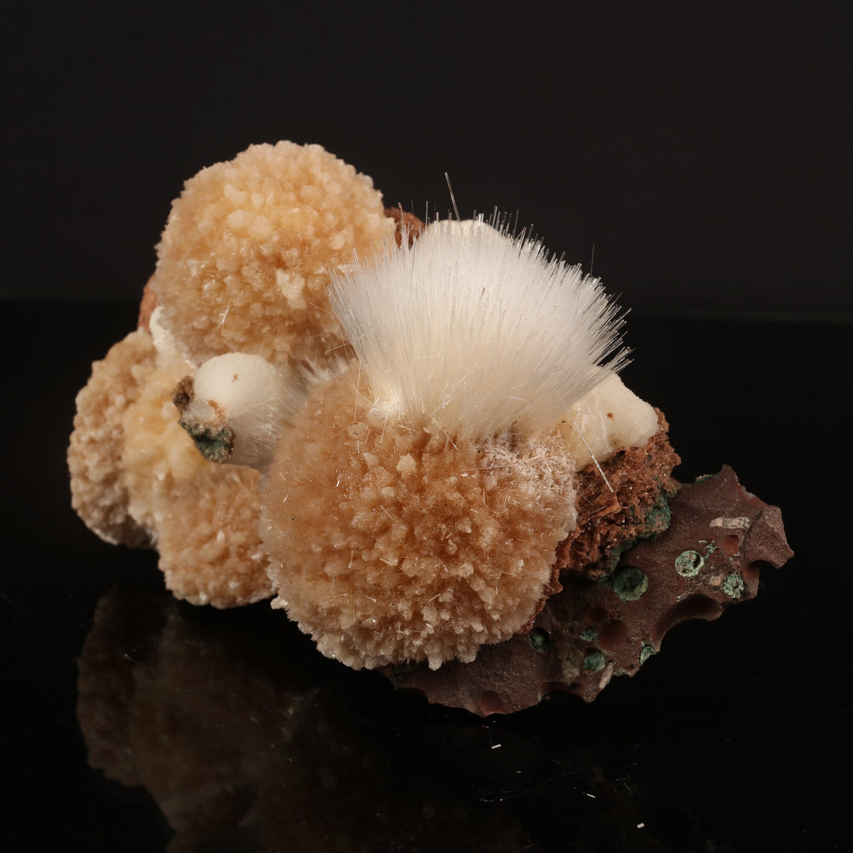 Rare New Find Thomsonite with Mesolite Natural Mineral Specimen # B 6822