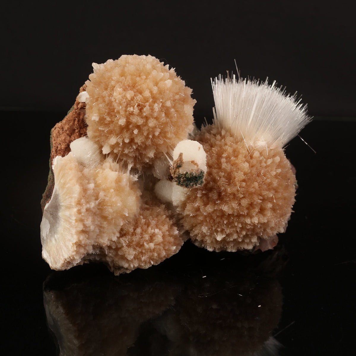 Rare New Find Thomsonite with Mesolite Natural Mineral Specimen # B 6822