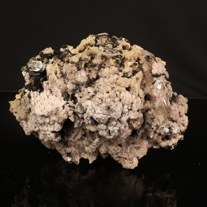 Rare Hexagon Mica with Feldspar Natural Mineral Specimen # B 6828