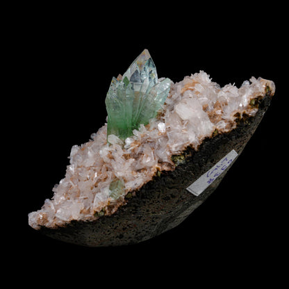 Green Apophyllite sharp terminated Natural Mineral Specimen USA # B 6938