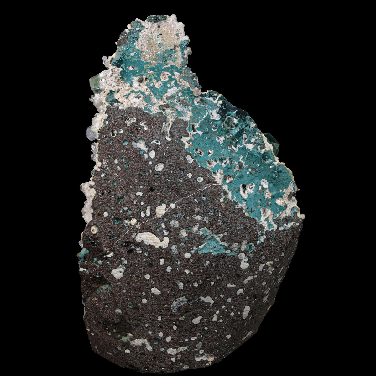 Green Apophyllite sharp terminated Natural Mineral Specimen USA # B 6934