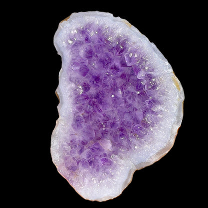 Deep Purple Amethyst Geode | Indian Mineral Specimen