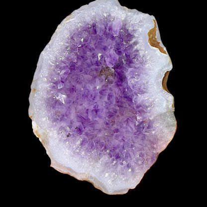 Deep Purple Amethyst Geode | Indian Mineral Specimen